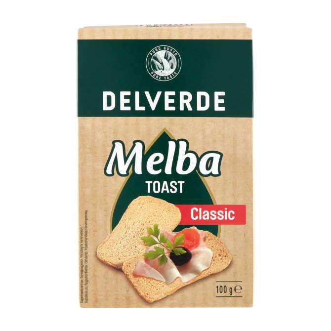 MELBA TOAST NATUREL           DELVERD