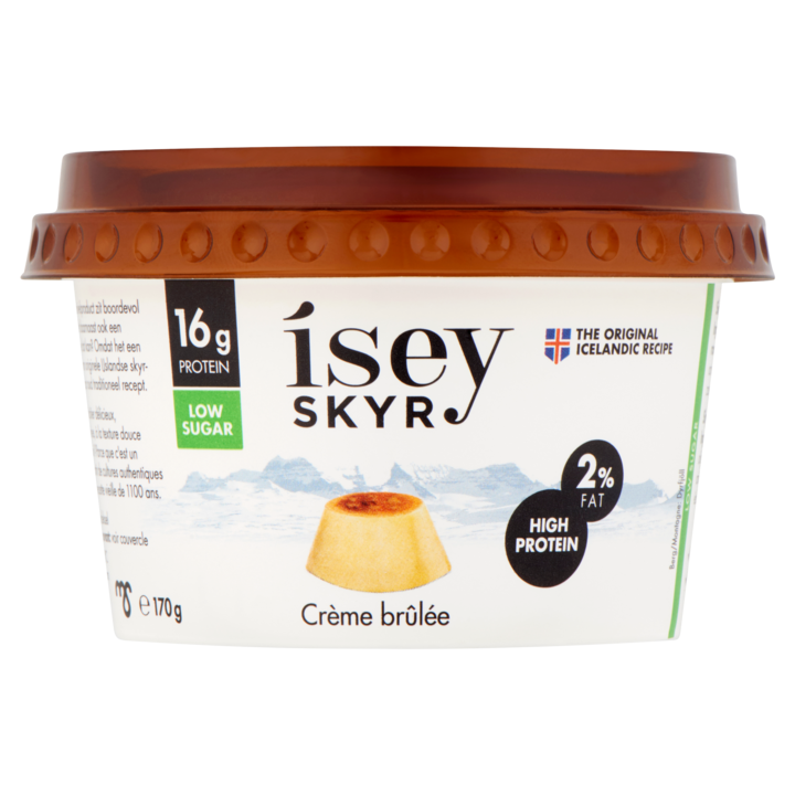 &amp;Iacute;sey Skyr Cr&amp;egrave;me Br&amp;ucirc;l&amp;eacute;e 170g
