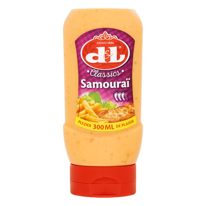 D&amp;amp;L Classics Samoura&amp;iuml; Knijpfles 300ml