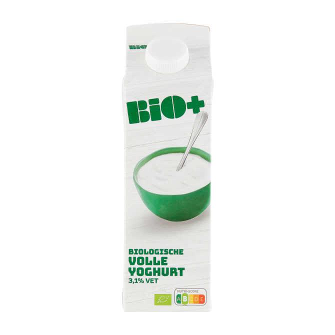 Bio+ Biologische volle yoghurt 3,1% vet