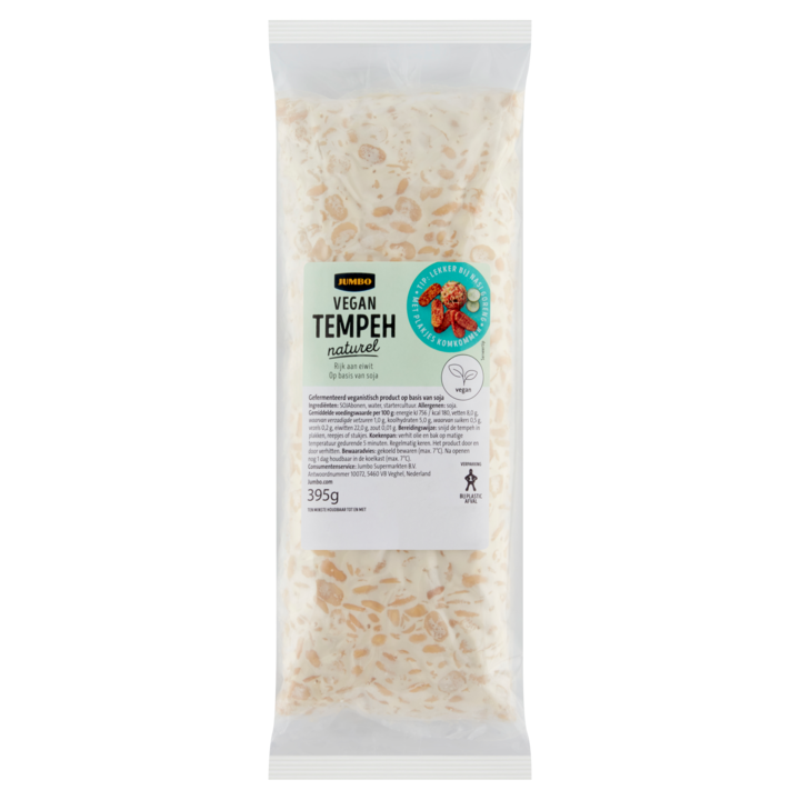 Jumbo Vegan Tempeh Naturel 395g