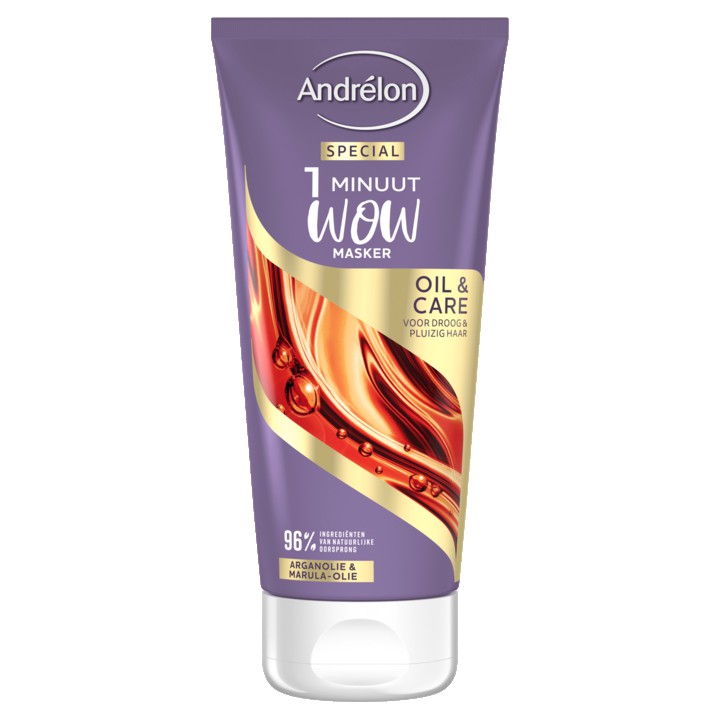 Andr&amp;eacute;lon Special 1 minuut WOW masker Oil &amp;amp; Care 180ml