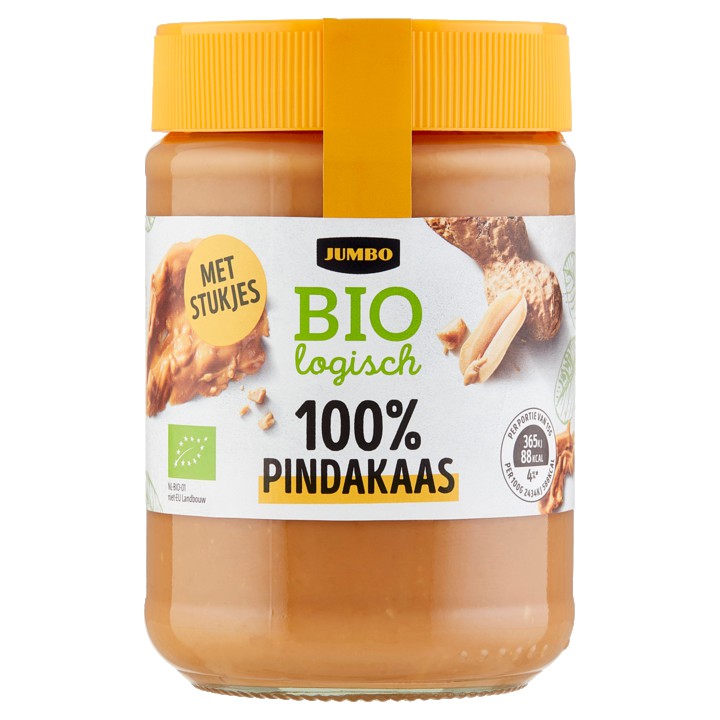 Jumbo Biologisch 100% Pindakaas 350g