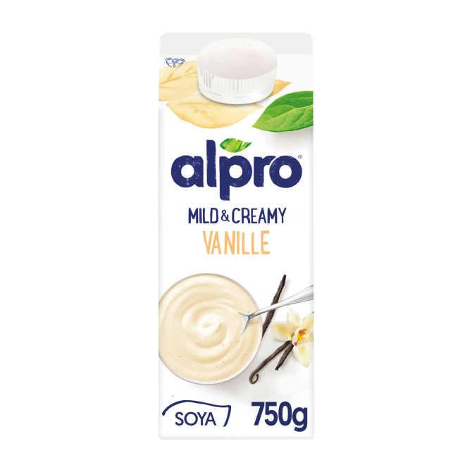 Alpro Mild &amp; Creamy Plantaardige Variatie op Yoghurt Vanille