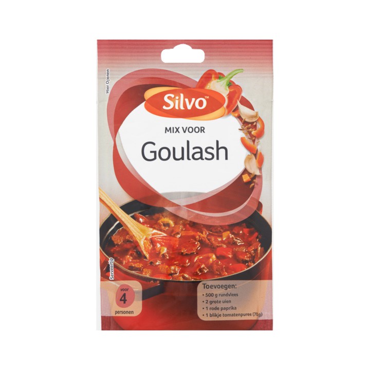 Silvo Mix voor Goulash 40g