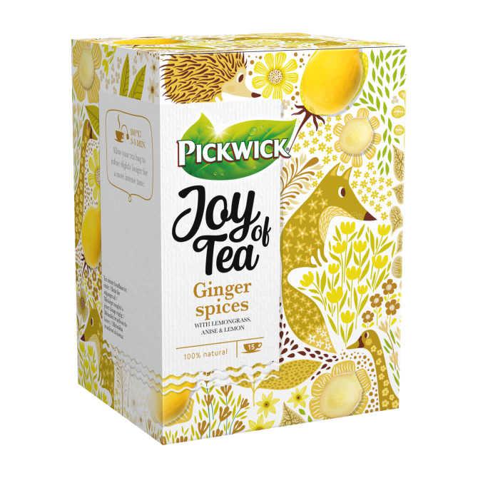 Pickwick Joy of tea ginger spices kruidenthee