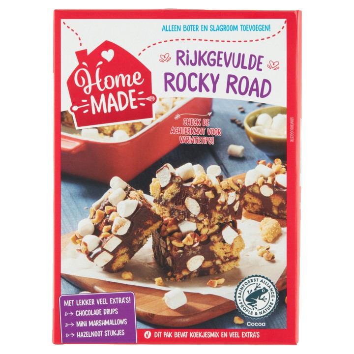 HomeMade Complete Mix voor Rijkgevulde Rocky Road 295g