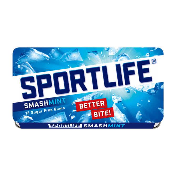 Sportlife Smashmint suikervrije kauwgom