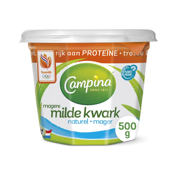 Campina magere kwark naturel 500g
