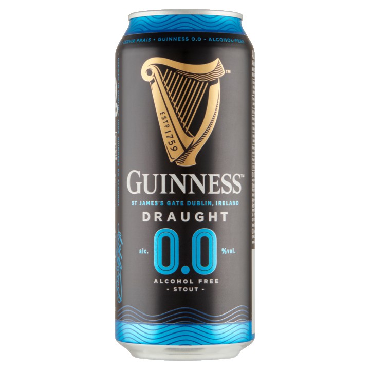 Guinness Draught Alcohol Free Stout 440ML