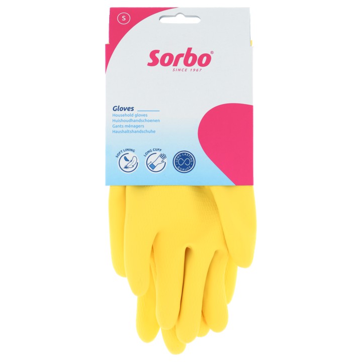 Sorbo Huishoudhandschoenen geel S