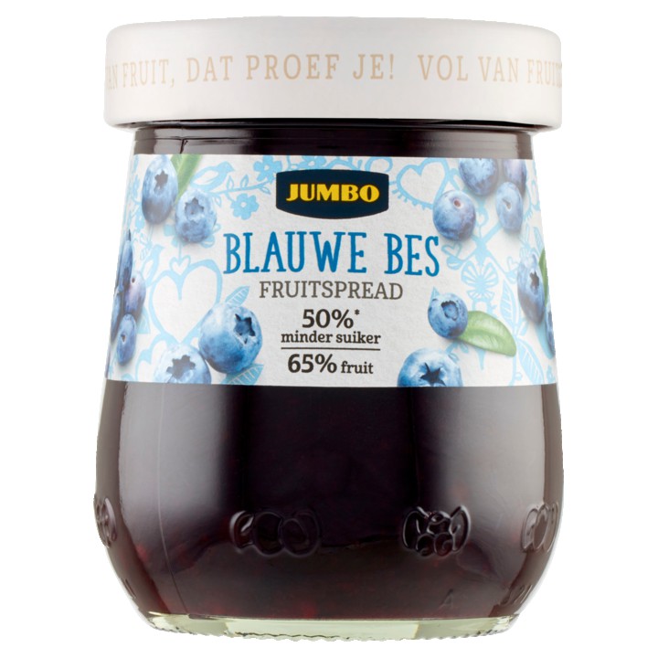 Jumbo Blauwe Bes Fruitspread 290g