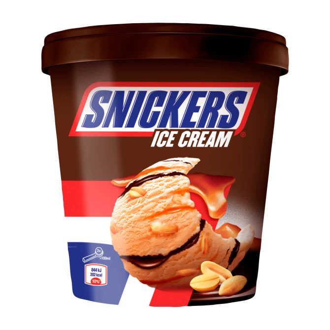 Snickers pint schepijs