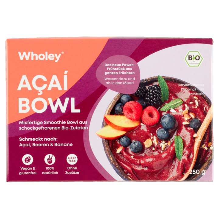 Wholey A&amp;ccedil;a&amp;iacute; Smoothie Bowl 250g