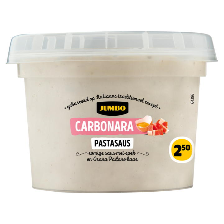 Jumbo Carbonara Pastasaus 275g