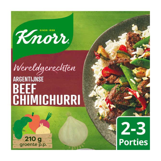 Knorr Wereldgerechten beef chimichurri