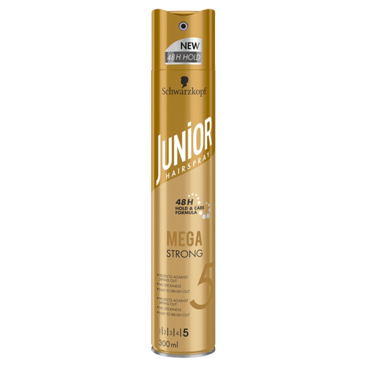 Junior Hairspray Mega Strong 300ml