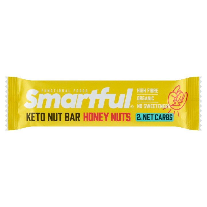 Smartful Keto Nut Bar Honey Nuts 40g