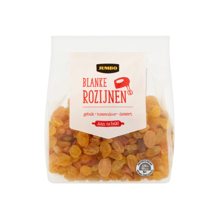 Jumbo Blanke Rozijnen 250g