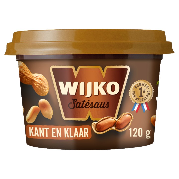 Wijko Sat&amp;eacute;saus Kant en Klaar 120g