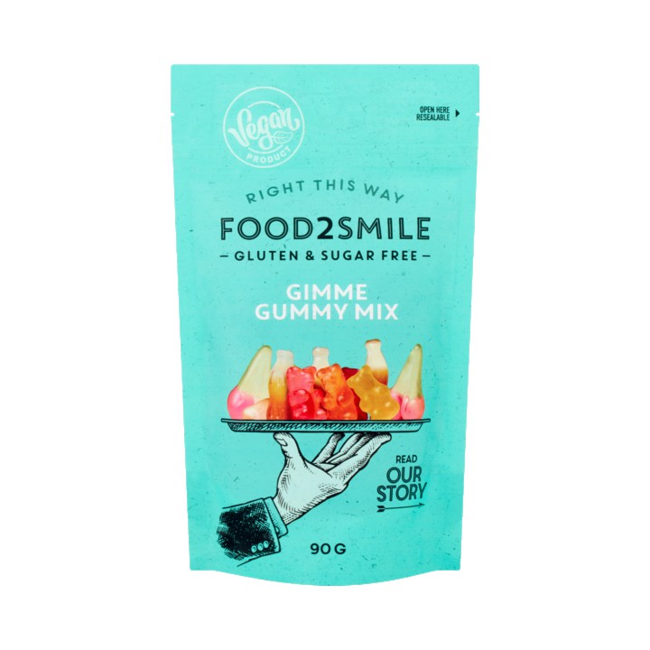 Food2Smile Gummy Mix Gluten- en Suikervrij 90g