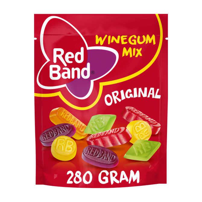 Red band Winegummix snoep