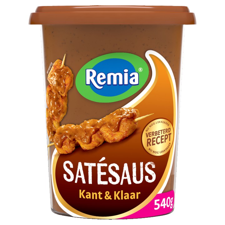 Remia Sat&amp;eacute;saus kant en klaar  540g