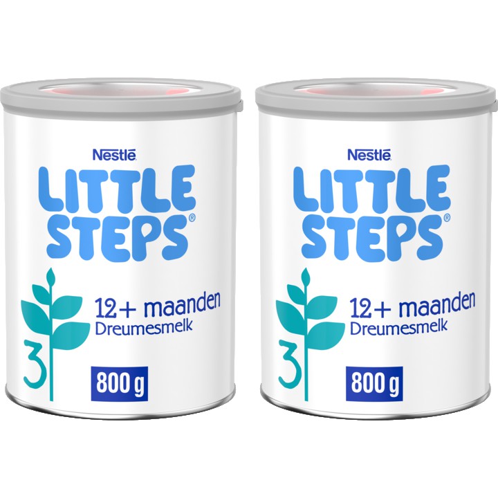 Nestl&amp;eacute; Little Steps&amp;reg; 3 Dreumesmelk Standaard Flesvoeding 12+ 2x800g