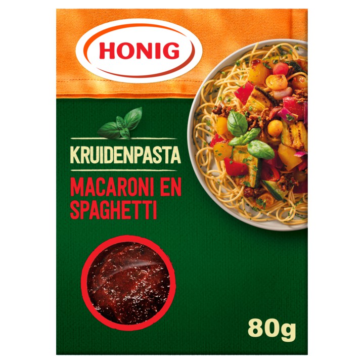 Honig Kruidenpasta voor Macaroni en Spaghetti 80g