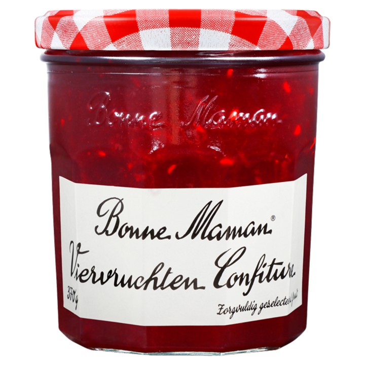 Bonne Maman Viervruchten Confiture 370g