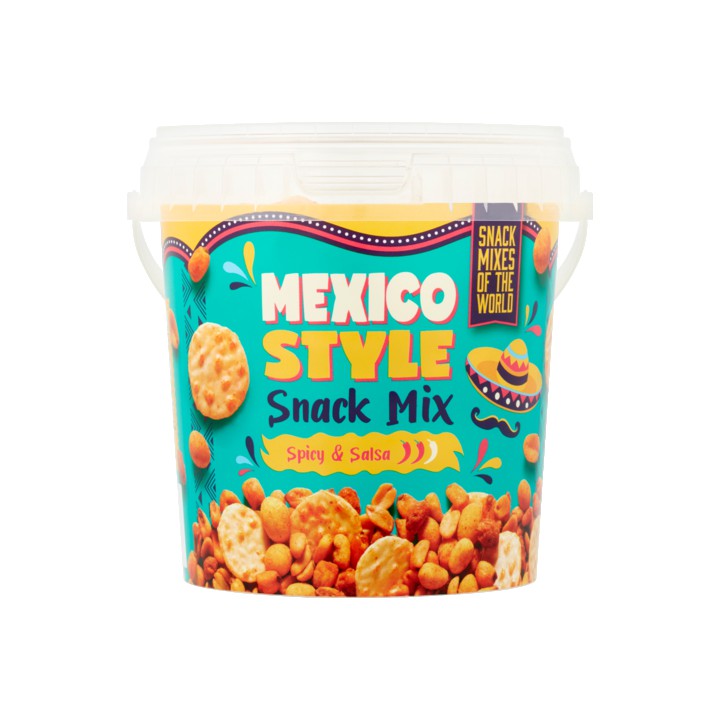 Snack Mixes of The World Mexico Style Snack Mix Spicy &amp;amp; Salsa 425g