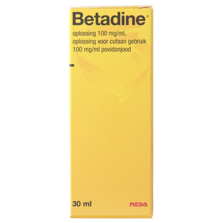 Betadine Oplossing 30 ml (100 mg/ml)