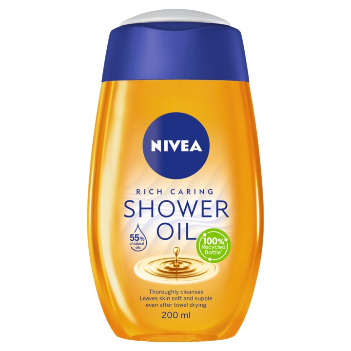 Nivea Rich Caring Shower Oil 200ml