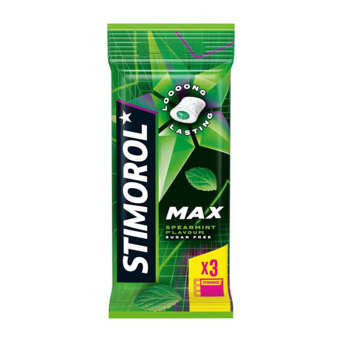 Stimorol Max Spearmint Flavour Sugar Free 3 x 19,8 g