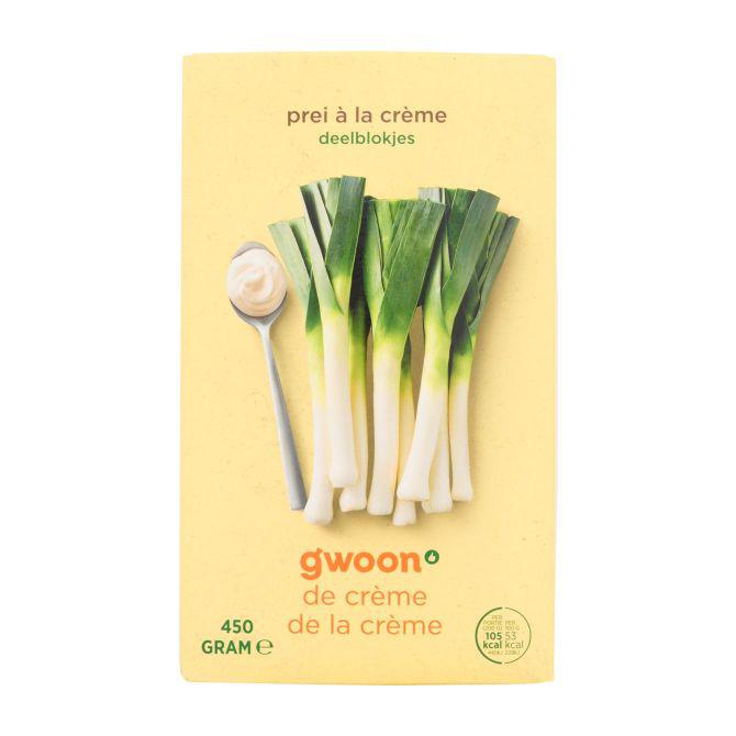 g'woon Prei a la creme