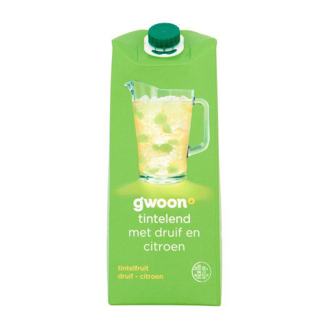 g&#039;woon Tintelfruit witte druif citroen