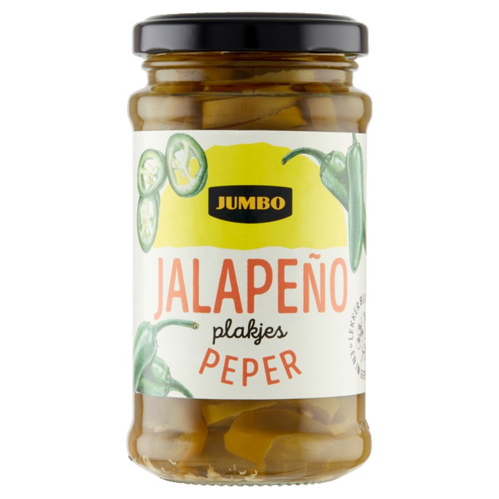 Jumbo Jalape&amp;ntilde;o Peper Plakjes 225g