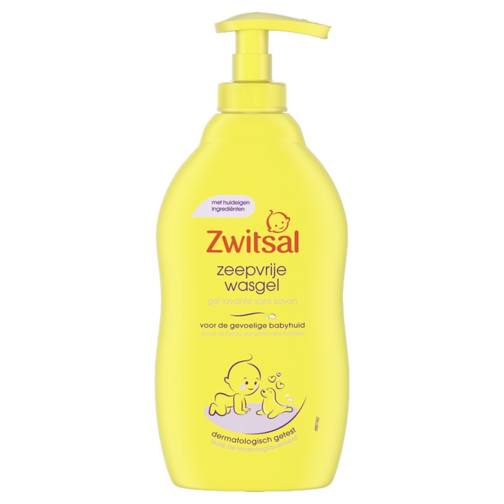 Zwitsal Zeepvrije Wasgel Baby 400ml