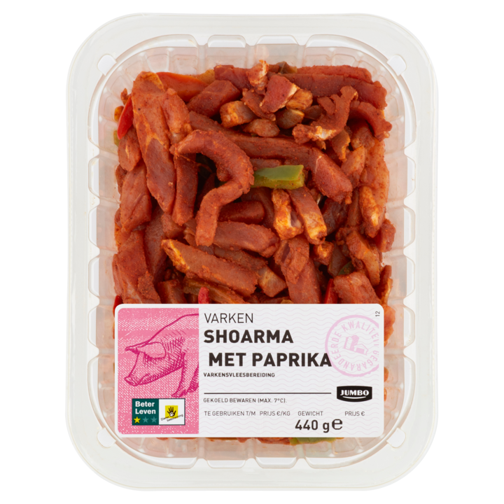 Jumbo Shoarma met Paprika 440g