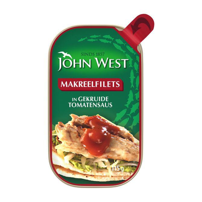 John West Makreelfilet in tomatensaus