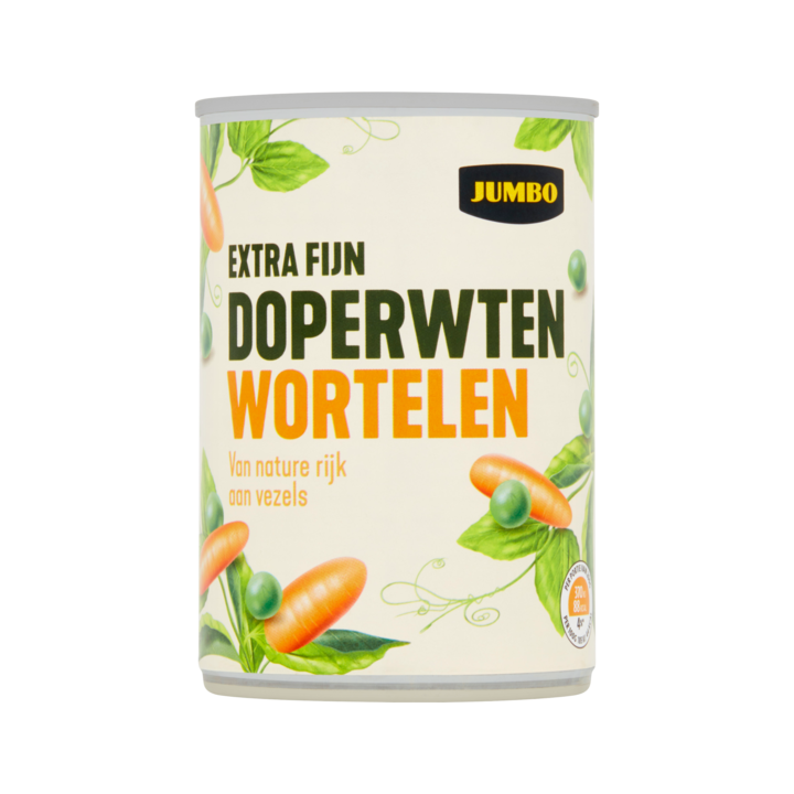 Jumbo Doperwten Wortelen Extra Fijn 400g
