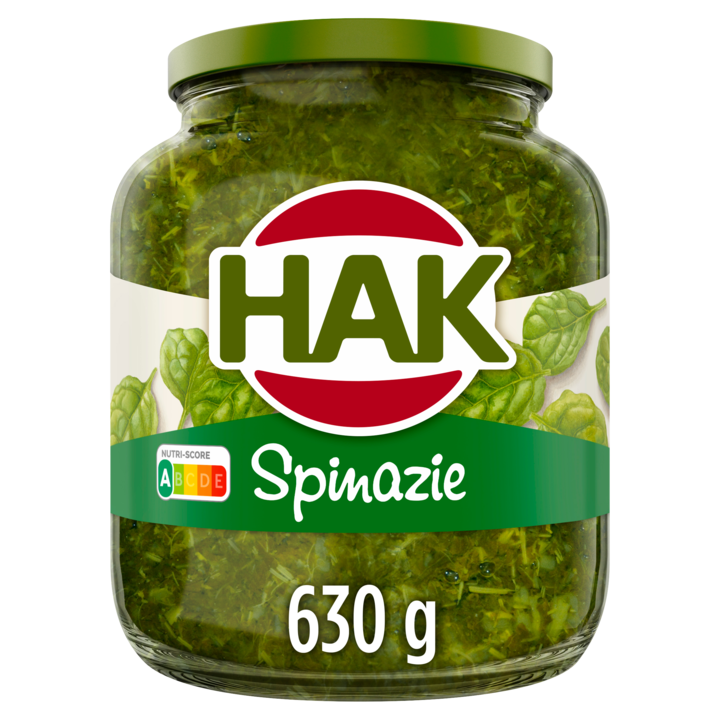 Hak Spinazie 630g