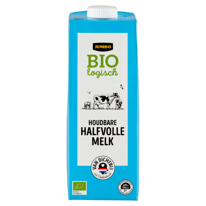 Jumbo Biologisch Houdbare Halfvolle Melk 1L