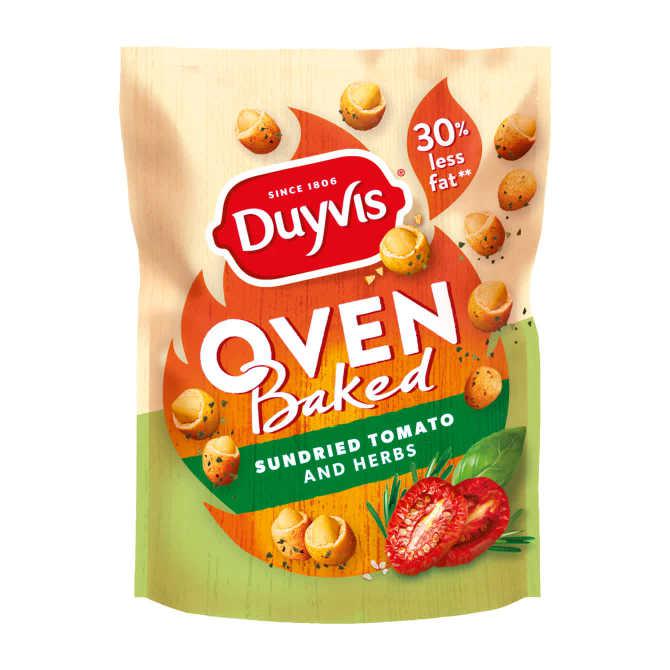 Duyvis Oven baked nootjes sundried tomato and herbs