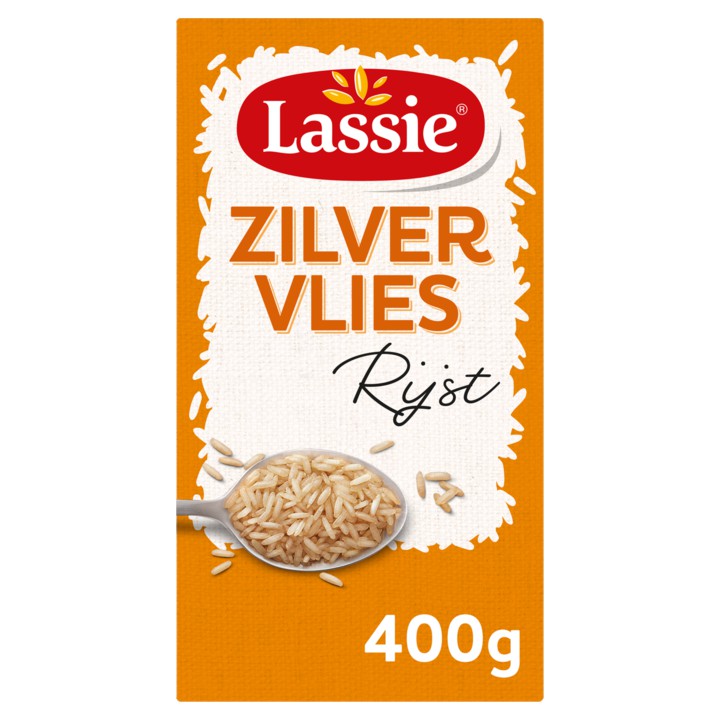 Lassie Zilvervliesrijst 400g