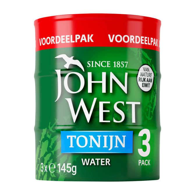 John West Tonijnstukken in water