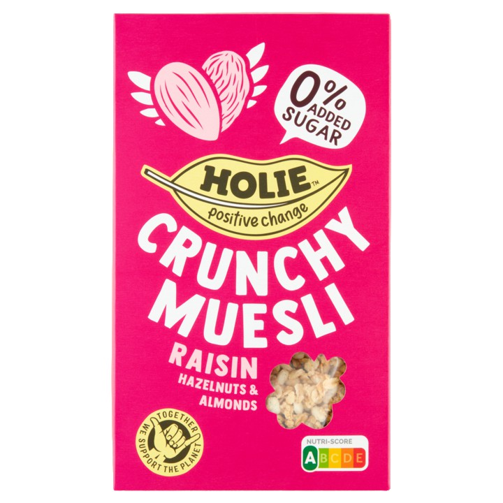 Holie Crunchy Muesli Raisin Hazelnuts &amp;amp; Almonds 400g