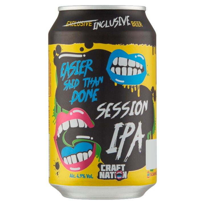 Craft Nation - Easier Said Than Done - Session IPA - Blik - 330ML