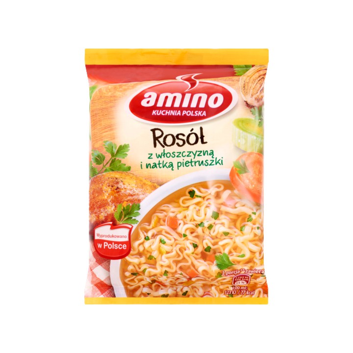 Amino Kippensoep met Groente en Peterselie 59g