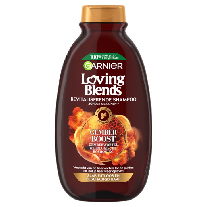 Garnier Loving Blends - Shampoo - Gember Boost - 300ml